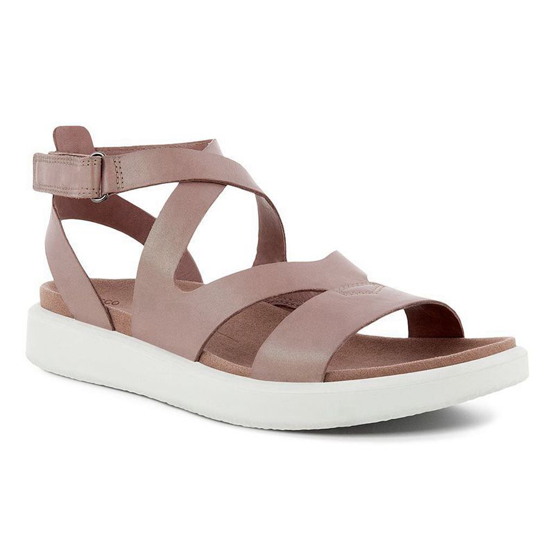 Women Ecco Flowt W - Sandals Pink - India XKPQOE590